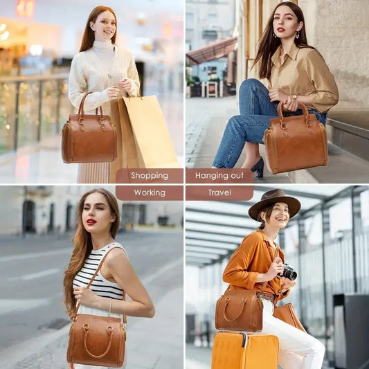 Soft Leather Multifunctional Women's Bag - Evolvgaia®