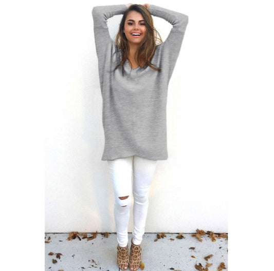 V-Neck Luxe Knit Sweater - Evolvgaia®