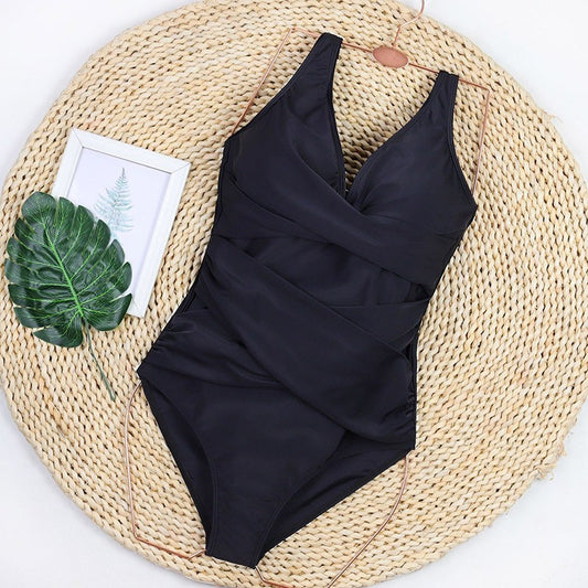 Sculpting V-Neck One-Piece - Evolvgaia®