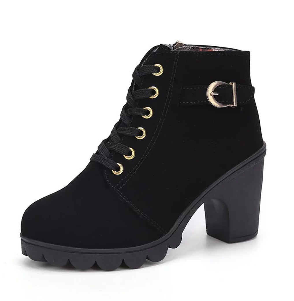 Luxe Leopard Print Suede Boots - Evolvgaia®