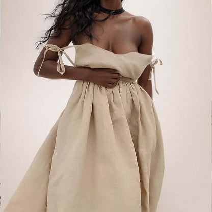 Elegant V-Neck Maxi Dress - Evolvgaia®