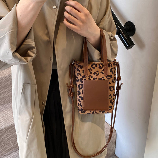 Chic Leopard Suede Crossbody - Evolvgaia®