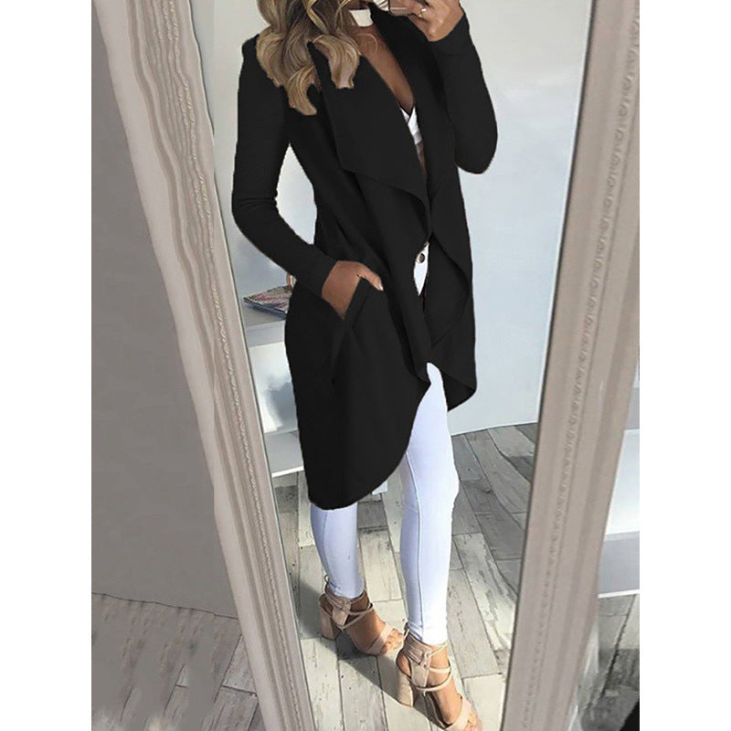 Elegant Plus Slim Trench Coat - Evolvgaia®