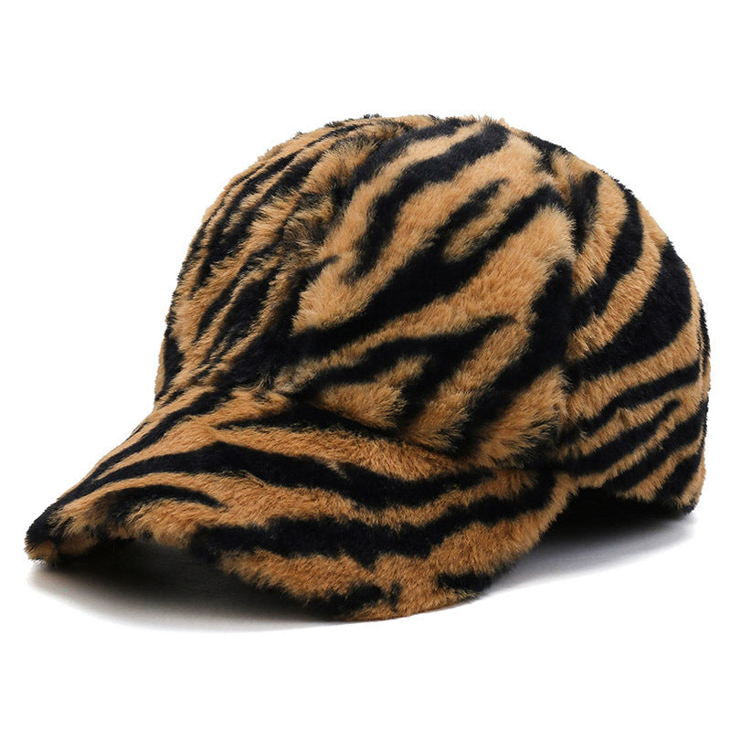 Heritage Leopard Fleece Baseball Cap - Evolvgaia®