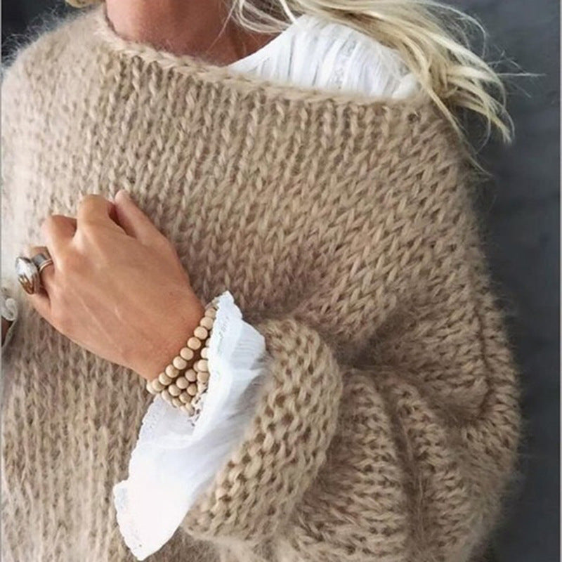 Luxe Mohair Knit Sweater - Evolvgaia®