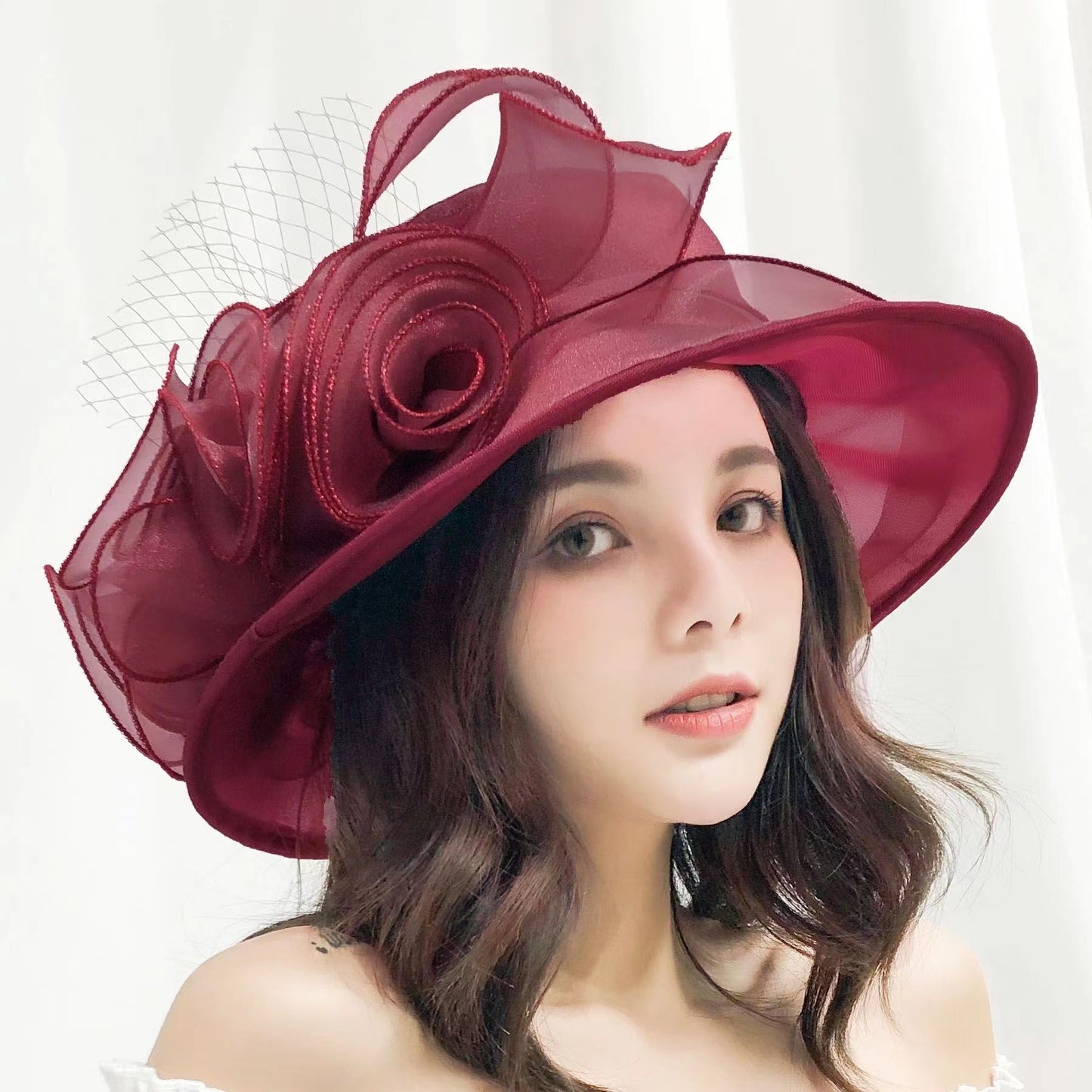 Women’s Organza Sun Hat - Evolvgaia®