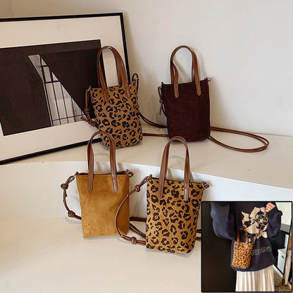 Chic Leopard Suede Crossbody - Evolvgaia®