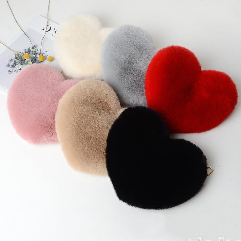 Love Bags For Women Plush Chain Shoulder Bags - Evolvgaia®