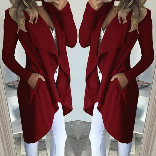 Elegant Plus Slim Trench Coat - Evolvgaia®