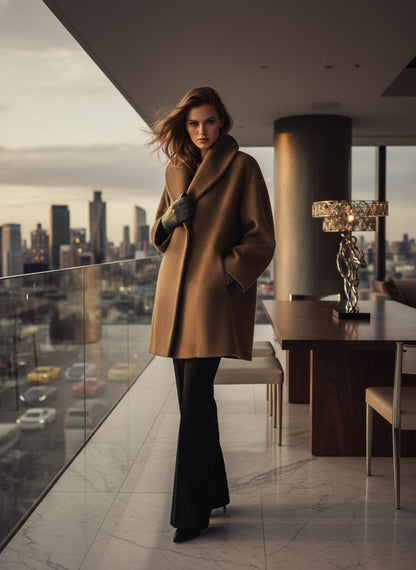 Cozy Oversized Hooded Coat