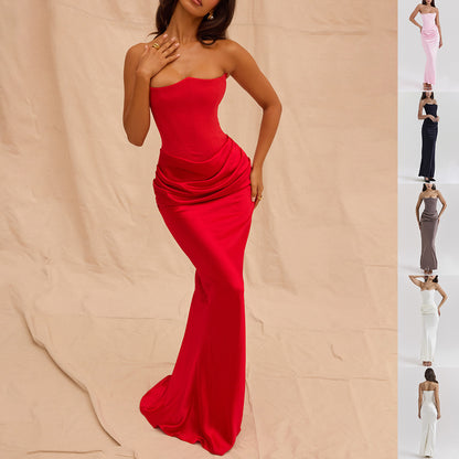 Elegant Slim Tube Dress - Evolvgaia®