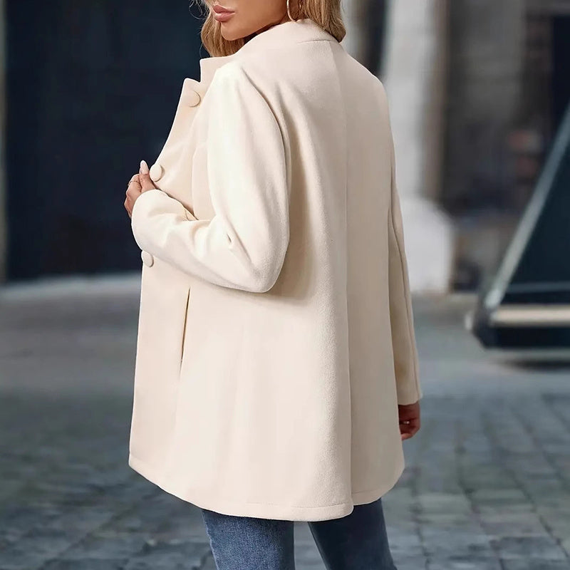 Sophisticated Mid-Length Winter Coat - Evolvgaia®